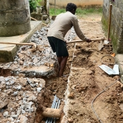 4637 fhtc provided out of 5609.Laying works completed.