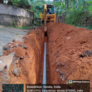 JJM KUNNOTHUPARAMBA DISTRIBUTION PIPE LAYING(PVC PIPE)