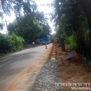 Road restoration work