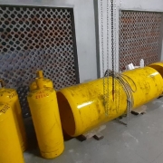 Chlorine cylinders and tonner