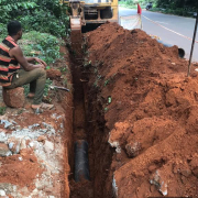 KEEZHALLUR ZONE-1 Distribution ,DI LAYING
