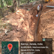 100 mm DI pumping main