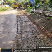 road restoration work at kaithuttimukku