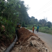 300 mm DI laying 