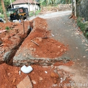Pipe line interconnection work