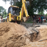 Road crossing work(300mmDI) 