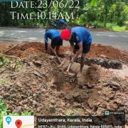 Excavation work