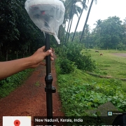 Survey work in Thavukunnu