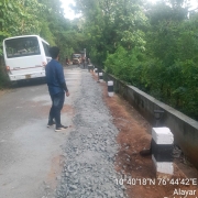 Road restoration work 