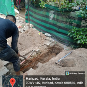 Haripad muncippality house connection work started
