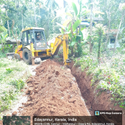 KEEZHALLUR ZONE-3,DISTRIBUTION PIPE LAYING