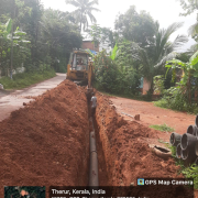 Keezhallur Zone 1 Distribution,Laying of DI
