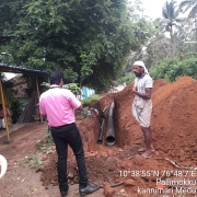 450mm, 250mm DI pipe laying