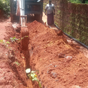 Muthedath road 90mm HDPE