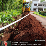 PIPE Laying @ keezhallur  zone 3