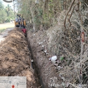 90mm 10 kg PVC pipe laying 