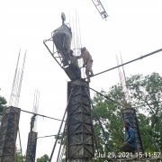 column concreting 