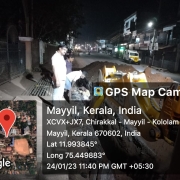 Pipe laying along Mayyil KRFB Road