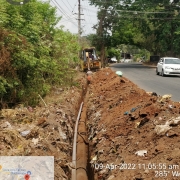 250mn DI K9 PIPE LAYING