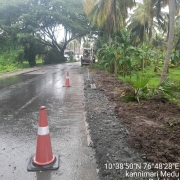 Road restoration work