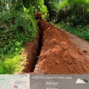 JJM MANGATTIDAM DISTRIBUTION PIPE LAYING