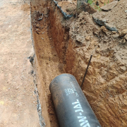 Trippangottur & Adjoining Panchayaths Common Gravity Pipe laying