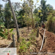 90mm 10kg PVC pipe laying work