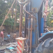Pile concrteting  works at proposed  16LL Vadicadu OHSR site