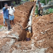 Cherani OHSR pumping main 600mm DI