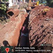 KOLACHERY & ADJOINING PANCHAYATHS GRAVITY MAIN 500mm DI LAYING