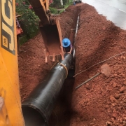 400 mm DI Gravity main -Chirakkal-Kattampally-Mayyil-Kololam Road