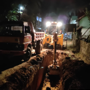 Trippangottur & Adjoining Panchayaths Common Gravity Pipe laying