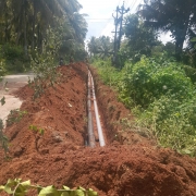 200mm DI and 160mm PVC 