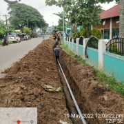 250 mm DI k9 pipe laying work