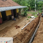 300mm DI k9 pipe laying 