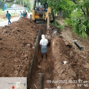 300mm 200mm DI K9 PIPE LAYING