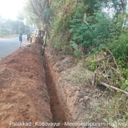 200mm DI pipe laying