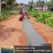 Pipe line road-Kodolipram -concrete