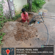 Harippad muncippality ward 7 house connection work started