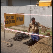 Trial pit taken at janatha road
