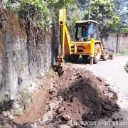 Pipe  laying work