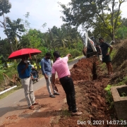 AEE , AE site visit 140mm pvc pipe laying work 