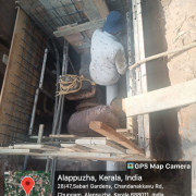 Valve chamber Reinforcement & Shuttering work Chandhanakavu-AMRUT site Alappuzha