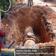 AIR VALVE CHAMBER  Work on progress(Kodolipram-Pulpakari Road)