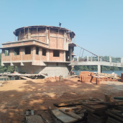 Construction of 12m dia Intake well cum Pump house at Edakkanam river side area