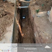 Common Gravity main from Valiyavelicham to Sump at Pathippalam