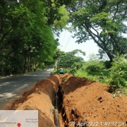 200mm DI k9 pipe laying work