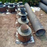 Casting of Sleeve for HDPE pipe on 28 March 2021