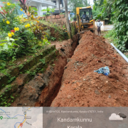 JJM MANGATTIDAM DISTRIBUTION PIPE LAYING