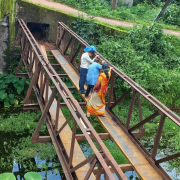 kolachery gravity main existing steel bridge renovation